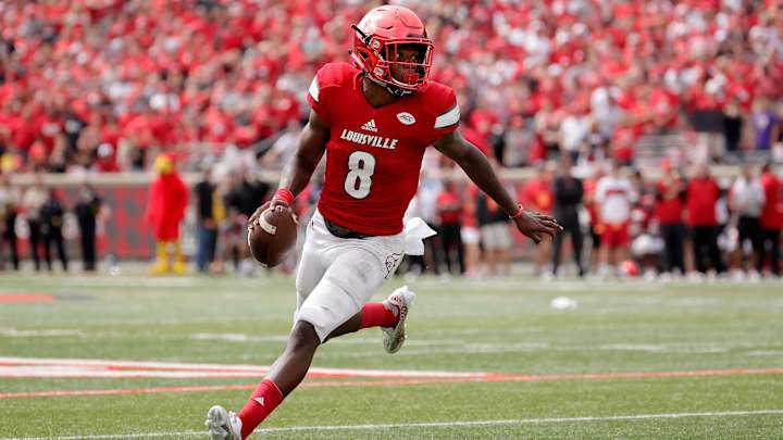Watch: Louisville’s Lamar Jackson hangs five touchdowns on Florida State