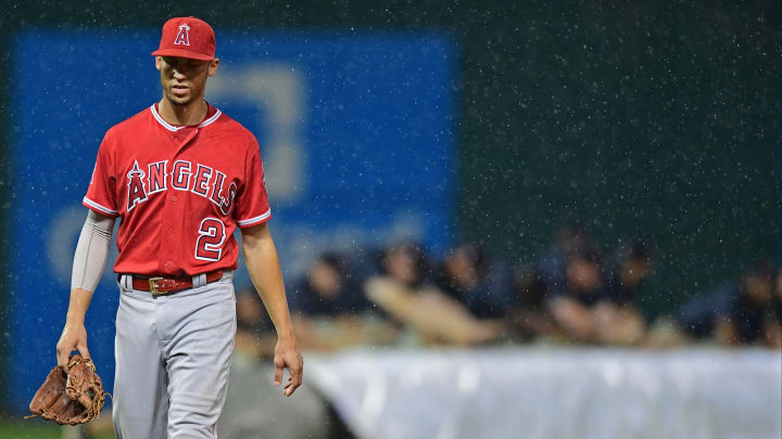 Napoli's big night sparks Indians to 14-4 rout of Angels