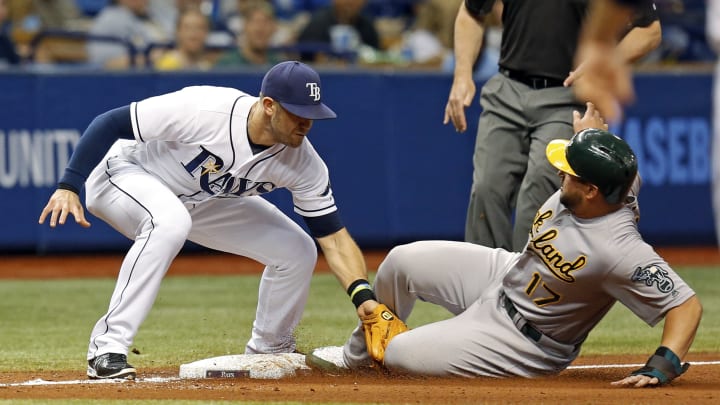 Valencia homers twice in A's 6-3 win over Rays