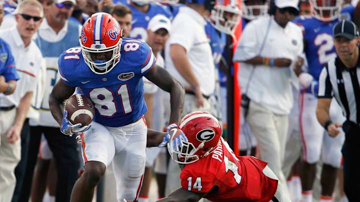 Florida's Callaway joins unique club with TD run vs Georgia