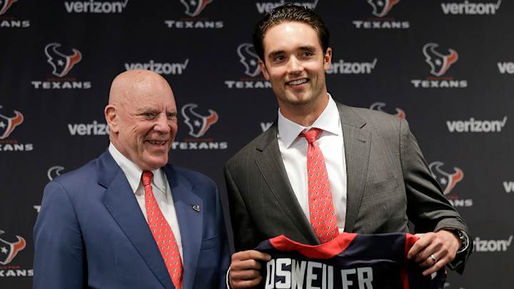 Texans owner: Brock Osweiler wanted to escape shadow of Elway, Manning Texans owner: Brock Osweiler wanted to escape shadow of Elway, Manning