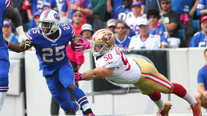 Bills RB McCoy questionable with hamstring injury