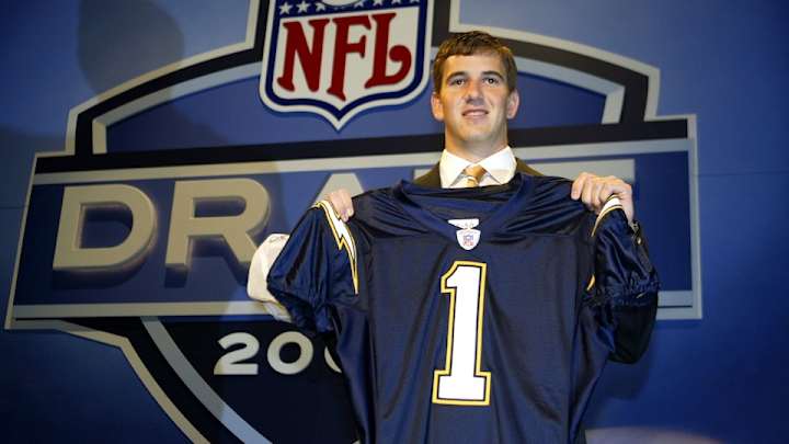 Five times NFL teams traded for the No. 1 pick and drafted a QB