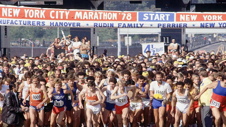 Classic SI shots of the New York City Marathon