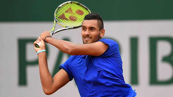 Kvitova, Kyrgios advance as rain stops play at French Open