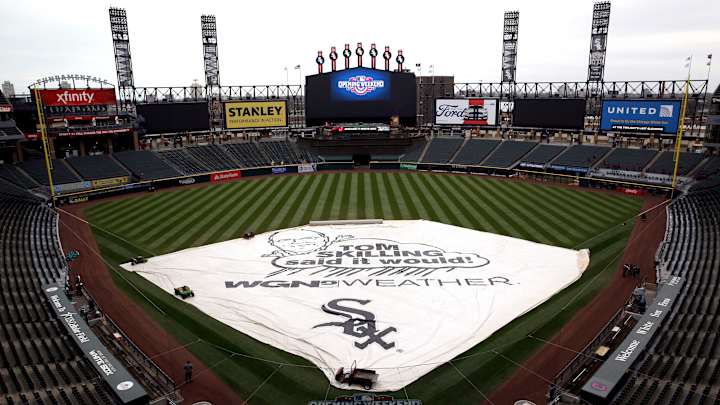 Indians at White Sox postponed because of rain