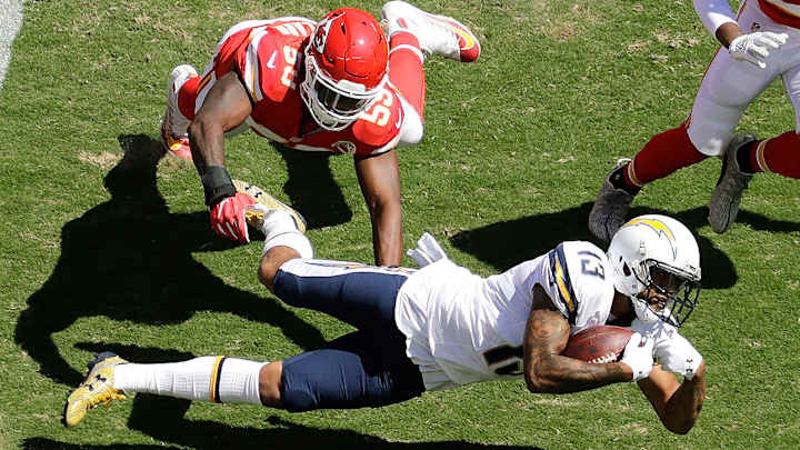 Chargers receiver Keenan Allen out for season with torn ACL