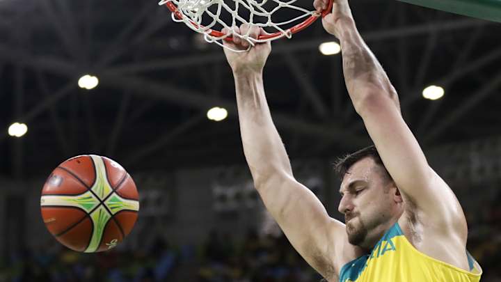 Bogut leads Australia to 86-66 victory over France in opener