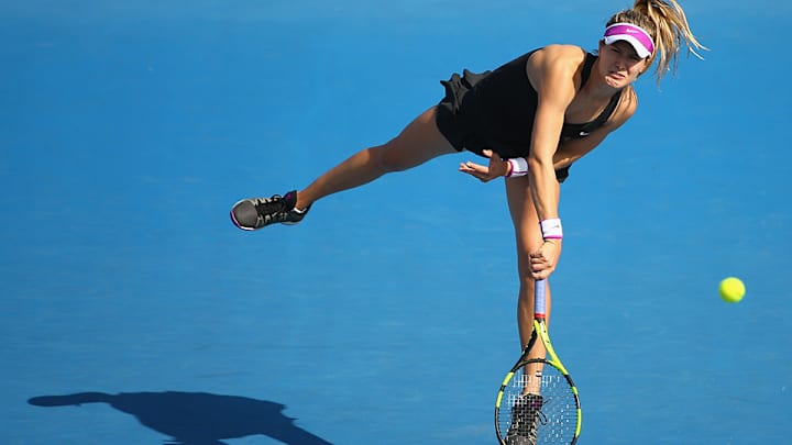 Bouchard wins in Hobart first round Bouchard wins in Hobart first round