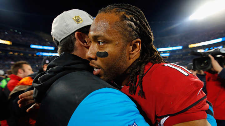 Emotional Larry Fitzgerald fights back tears, thanks fans after loss
