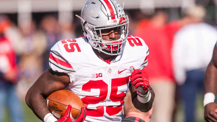 Dismissed Ohio State RB Bri'onte Dunn accused of hitting girlfriend
