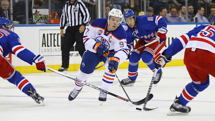 Connor McDavid’s full-speed approach keying sophomore success with Oilers