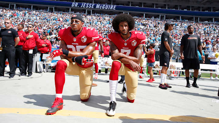 Jim Brown on Colin Kaepernick's anthem protest: 'I would not challenge our flag'
