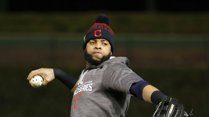 Left turn: Indians start Carlos Santana in left for Game 3