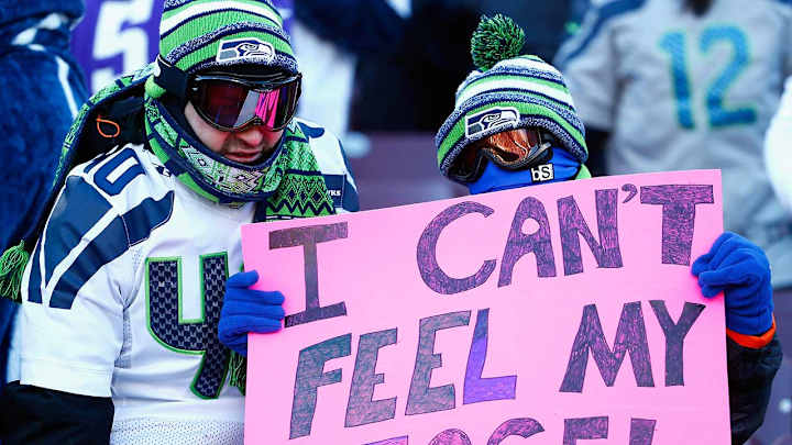 Scenes From the Third Coldest Game in NFL History