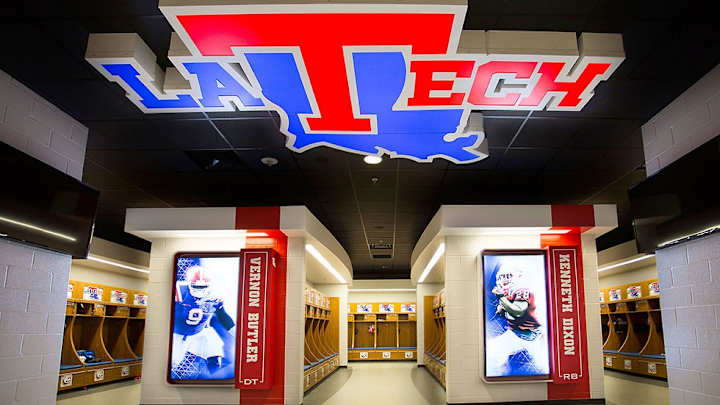 Louisiana Tech goes for 'wow' factor with shiny new football facilities, modern locker room Louisiana Tech goes for 'wow' factor with shiny new football facilities, modern locker room