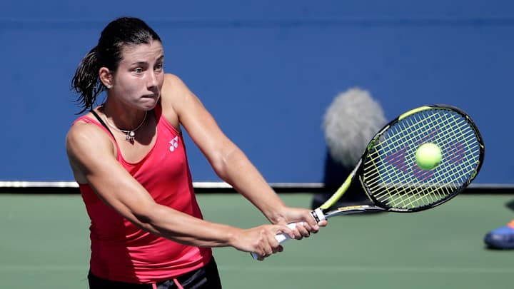 The Latest: Sevastova follows upset with another US Open win