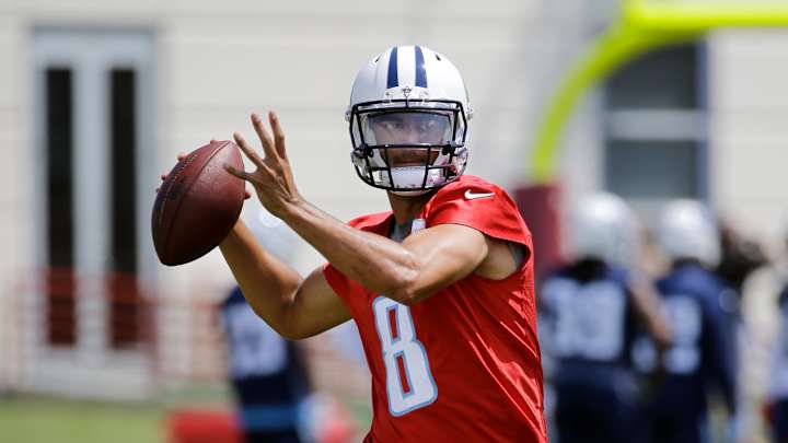 Titans QB few pounds heavier, more comfortable in 2nd season Titans QB few pounds heavier, more comfortable in 2nd season