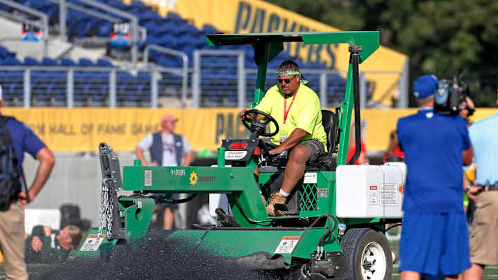 Hall of Fame game canceled because of poor field conditions Hall of Fame game canceled because of poor field conditions