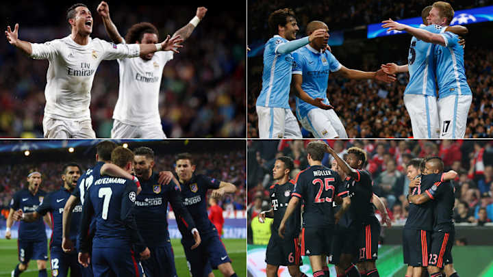 Champions League semifinals yield intriguing, tough-to-call pairings Champions League semifinals yield intriguing, tough-to-call pairings