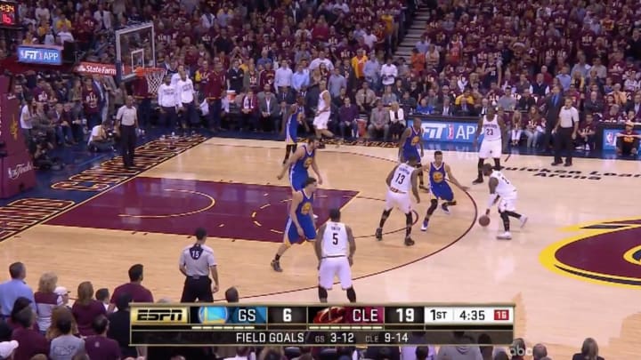 Watch: Kyrie Irving puts Stephen Curry on skates