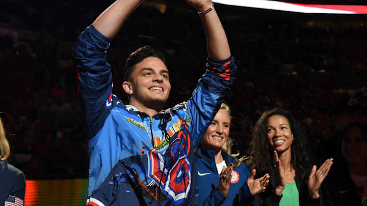 Olympian Devon Allen says he's going pro in track