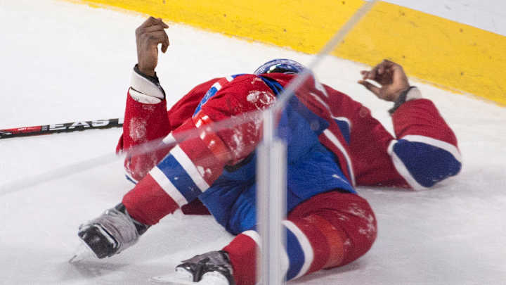 P.J. Subban injured late, Canadiens beat Sabres 3-2