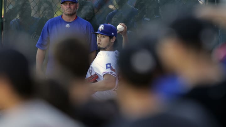 Rangers ace Darvish throws 3 innings in Triple-A rehab start