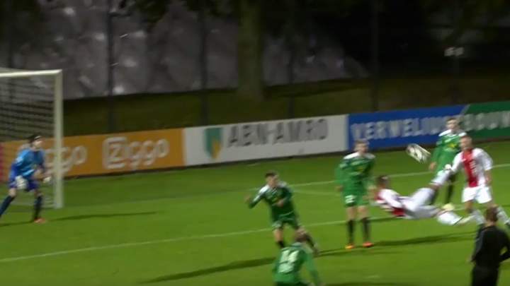Watch: Ajax youth player scores on spectacular bicycle kick