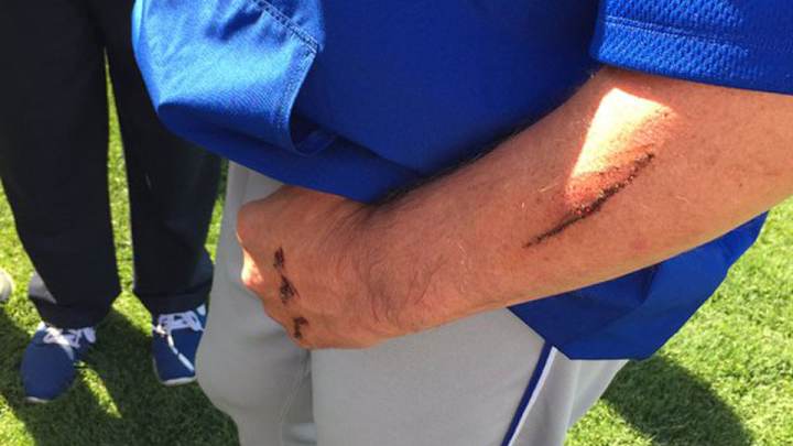 Ned Yost punched through some bricks to get Royals ready for season Ned Yost punched through some bricks to get Royals ready for season