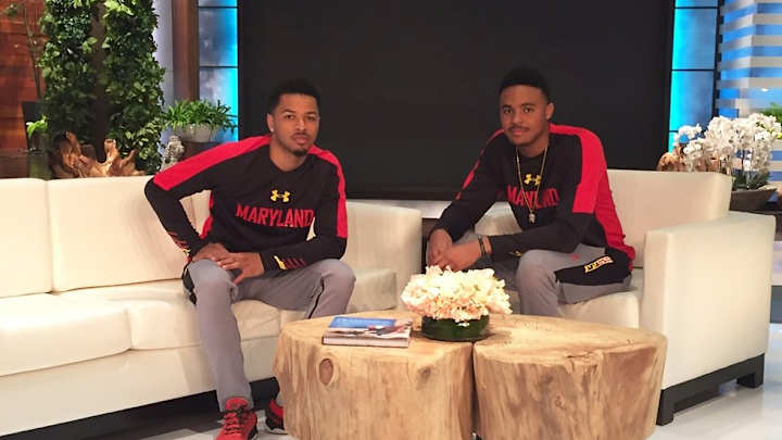 Q&A with Maryland's Jaylen Brantley & Jared Nickens on Ellen appearance, the Running Man Challenge & more Q&A with Maryland's Jaylen Brantley & Jared Nickens on Ellen appearance, the Running Man Challenge & more