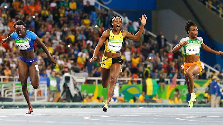 Jamaican Elaine Thompson sprints to Olympic gold in women's 100 meters