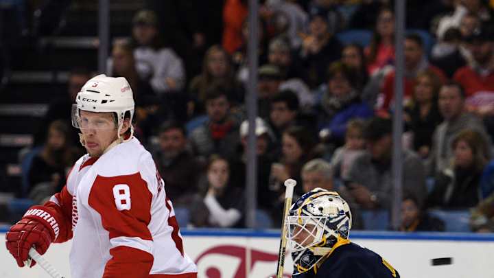 Red Wings slip past Sabres for 4-3 win