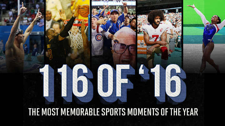 Most memorable sports moments of 2016: Highs & lows, from 20 to 1 Most memorable sports moments of 2016: Highs & lows, from 20 to 1