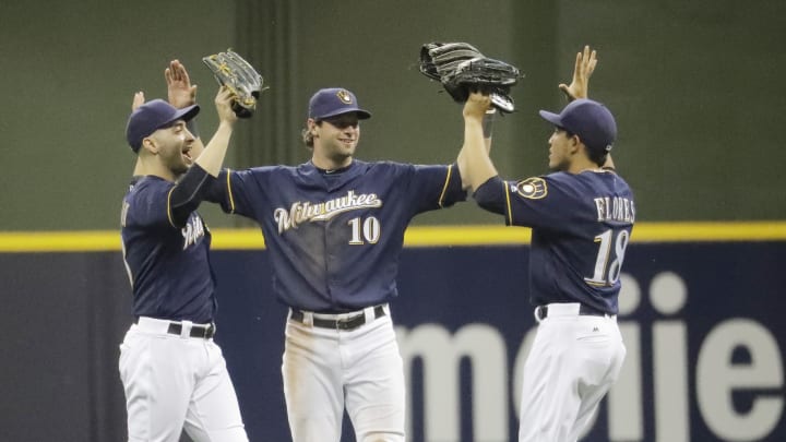 Guerra, Brewers beat Stewart, Dodgers 7-0