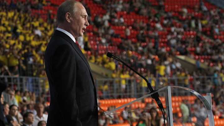 Putin compares Russian doping ban at Olympics to prison sentence