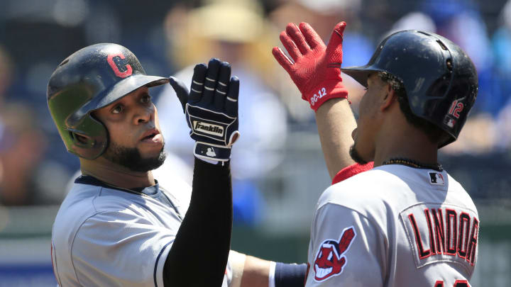 Naquin, Carrasco send Indians to 11-4 romp over Royals