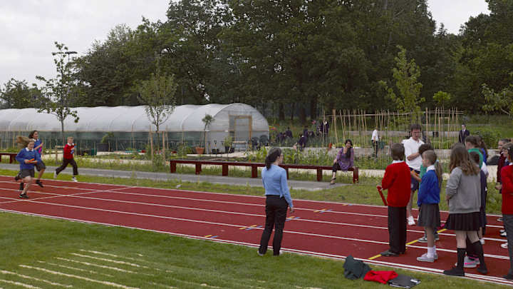 Watch: High school girls' relay wins using high jump bar instead of baton