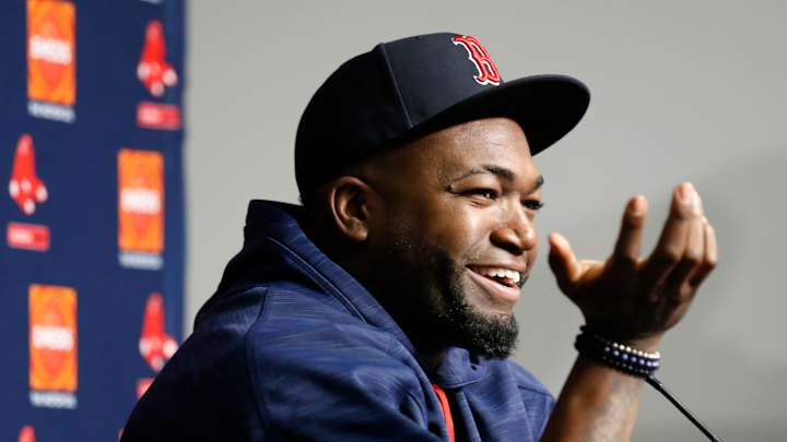 Ortiz brings banged up body to last Yankee Stadium series