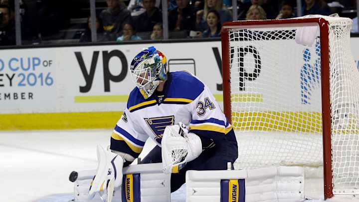 Blues sticking with Allen in Game 5 against Sharks