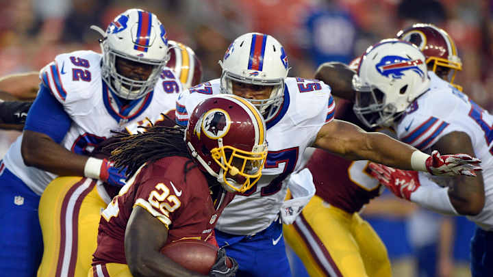 Redskins' Kelley has roster spot, not starting job, on mind