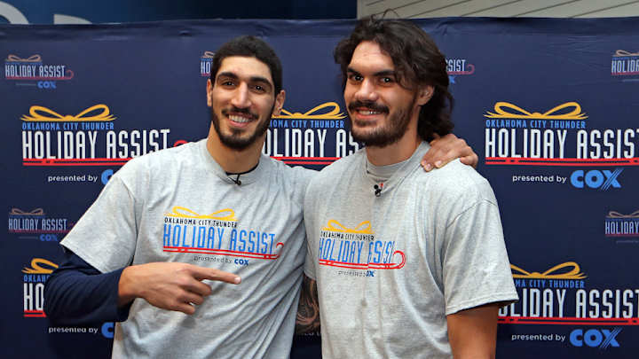 Thunder C Steven Adams has some important advice for Enes Kanter
