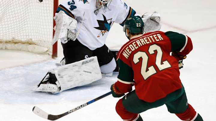 Reimer makes 29 saves, Sharks beat Wild 3-0 Reimer makes 29 saves, Sharks beat Wild 3-0