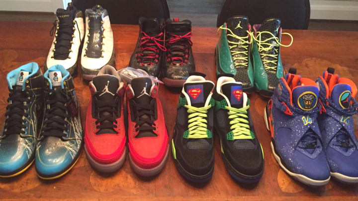 Special shoe collection prized possession for Orioles' Jones