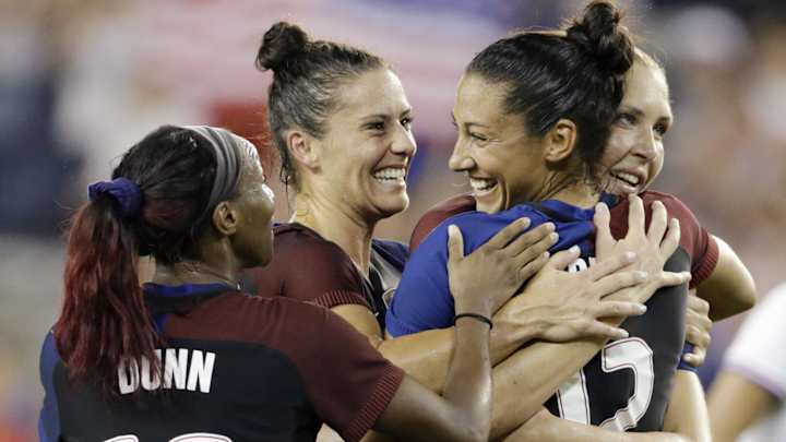 US women cruise past Costa Rica 4-0 in Olympics send-off