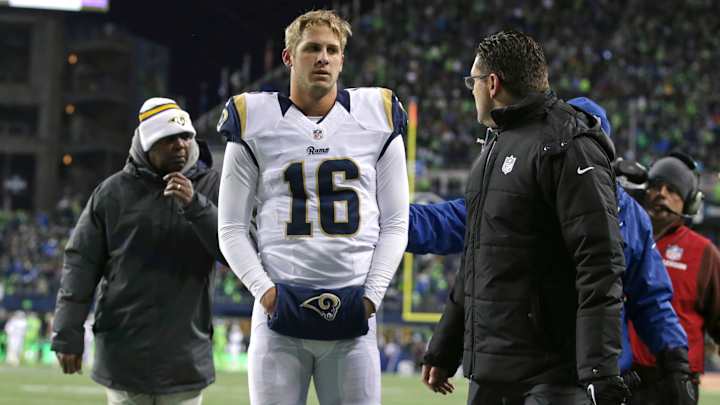 Rams: Goff to start vs SF after clearing concussion protocol