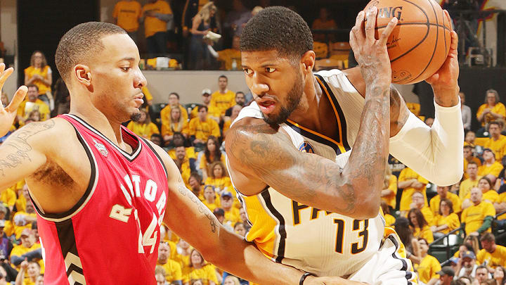 Paul George, Pacers force Game 7 as Raptors struggle on offense again