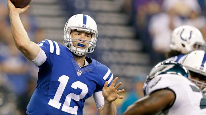 Colts' Luck eager to take next big step on comeback trail Colts' Luck eager to take next big step on comeback trail