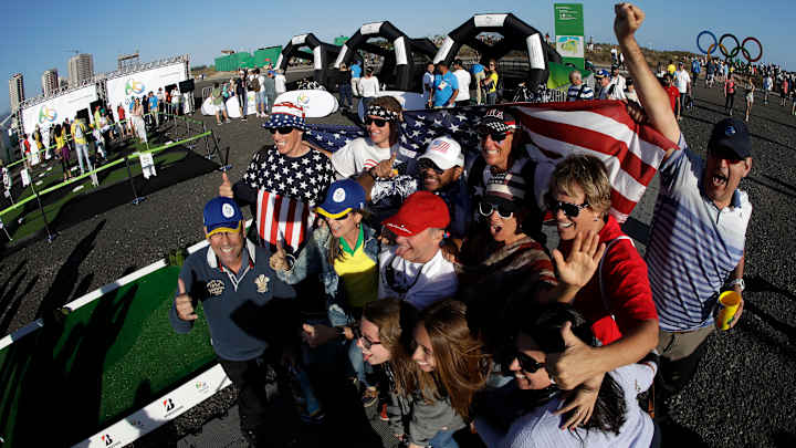 Fans can swing, fence or ride like Olympic athletes