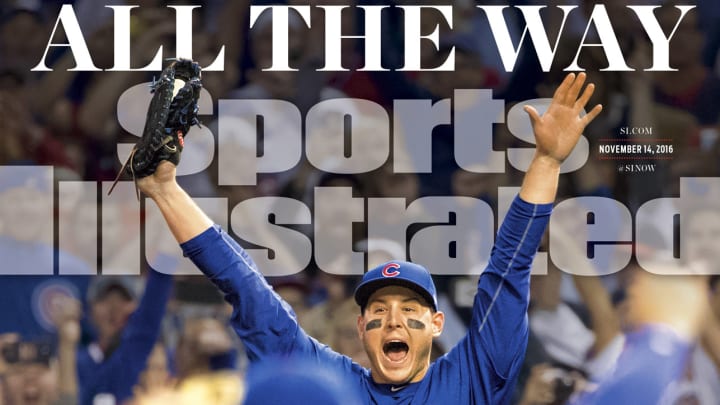 First Look: World Series champion Chicago Cubs on cover of Sports Illustrated First Look: World Series champion Chicago Cubs on cover of Sports Illustrated